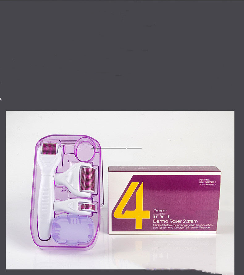 Skincare tool being used during facial routine
