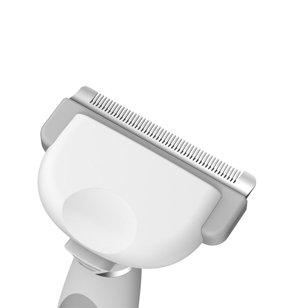 Grooming brush tool bristle head close-up
